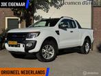 Ford Ranger 3.2 TDCi 200pk 4WD Wildtrak Super Cab Camera Sto, 2103 kg, Euro 5, Gebruikt, Zwart