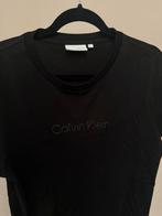 Calvin Klein Zwart T-shirt - Maat L, Ophalen of Verzenden, Zo goed als nieuw, Zwart, Calvin Klein