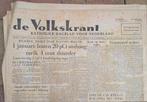 Oude Volkskrant oktober en september 1959., Boeken, Ophalen of Verzenden, Gelezen, Krant