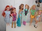 6 barbie poppen voor €10, Verzamelen, Ophalen of Verzenden, Zo goed als nieuw, Pop