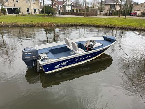 Sylvan 1600 Explorer Aluminium Vis Boot incl. Yamaha 50PK 4T, Watersport en Boten, Vis- en Consoleboten, Gebruikt, 50 tot 70 pk