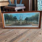 Lucky Vintage Originele Lourdes prent uit de jaren '50, Ophalen of Verzenden, Huis en Inrichting