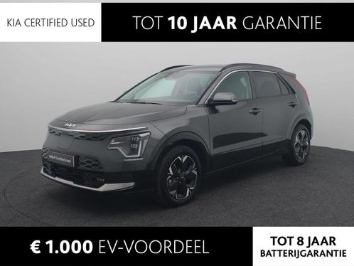 Kia Niro EV Edition Advanced 64.8 kWh | Stoel Stuur verwarmi, Auto's, Kia, Bedrijf, Te koop, Niro, ABS, Achteruitrijcamera, Adaptive Cruise Control