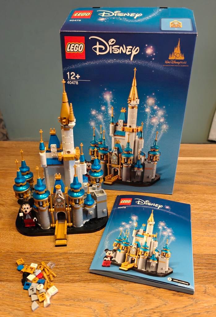 LEGO 40478 Disney kasteel, Kinderen en Baby's, Speelgoed | Duplo en Lego, Zo goed als nieuw, Lego, Complete set, Ophalen of Verzenden