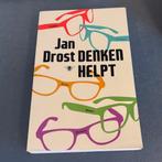 Jan Drost - Denken helpt, Ophalen of Verzenden, Zo goed als nieuw, Jan Drost