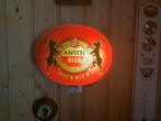 Amstel Bokbier Lamp / Lichtbak, Ophalen of Verzenden, Gebruikt, Lichtbak of (neon) lamp