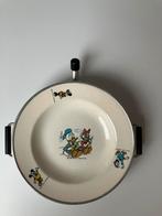 Vintage Warmhoudbordje Donald Duck Mickey Mouse, Ophalen of Verzenden