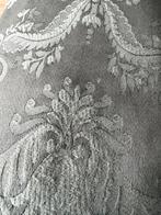 Groen sier sprei met bloemmotief, maat litsjumeaux, Vierkant, Zo goed als nieuw, Grijs, 50 tot 100 cm