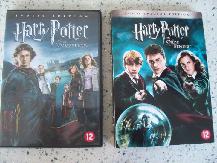 2 harry potter dvd's, Verzamelen, Harry Potter, Zo goed als nieuw, Actiefiguurtje, Ophalen of Verzenden