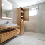 Bamboe japandi badkamerkast nieuw in doos, Ophalen, (Half)hoge kast, Minder dan 50 cm, Nieuw