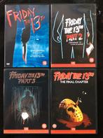 Friday The 13th Part 1 t/m 4 DVD, Vanaf 16 jaar, Ophalen of Verzenden, Zo goed als nieuw, Overige genres
