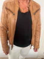 Leren jas Gipsy, Kleding | Dames, Jassen | Zomer, Ophalen of Verzenden, Zo goed als nieuw, Maat 46/48 (XL) of groter, Bruin