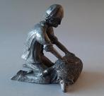 Herder met Schaap - Tinnen Figuur, Ophalen of Verzenden