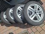 Audi A4 quattro velgen en winterbanden 225/50 R17, Ophalen, 17 inch, Winterbanden, Band(en)