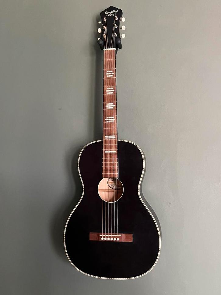 Recording King Dirty 37 Series RPS-7-MBK, Muziek en Instrumenten, Snaarinstrumenten | Gitaren | Akoestisch, Gebruikt, Western- of Steelstringgitaar
