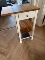IKEA Stenstorp Rolkeukenwagen - In goede staat, Ophalen, Gebruikt, Eikenhout, Minder dan 50 cm