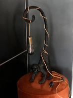 Aap tafellamp zwart met messing, Ophalen, Nieuw, Overige materialen, 50 tot 75 cm