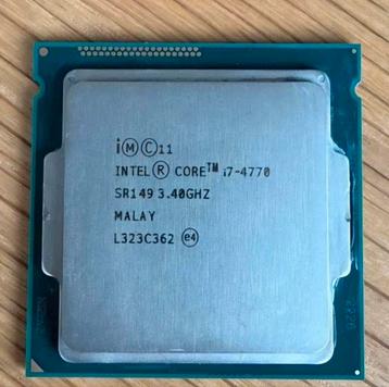 Intel Core i7-4770 CPU - 3.40 GHz beschikbaar voor biedingen