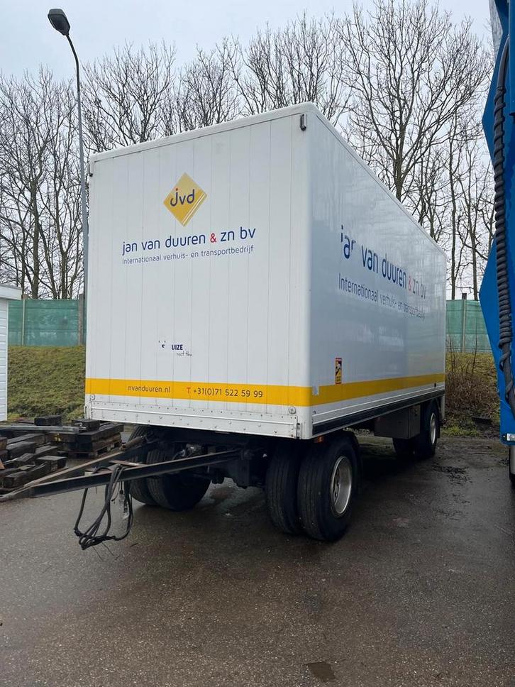 BURG BPDA 10-10 aanhanger met Dhollandia laadklep, Zakelijke goederen, Overige Zakelijke goederen, Ophalen