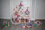 zeer mooi ingericht kasteel veel prinsessen koets en prieel, Ophalen of Verzenden, Zo goed als nieuw, Complete set