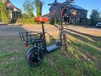 iScooter, elektrische scooter met zadel en achtermand, Ophalen, Zo goed als nieuw, Elektrisch, Overige merken