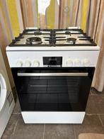 Bosch Gasfornuis - Met Wokbrander - Elektrische Oven, Witgoed en Apparatuur, Fornuizen, Ophalen, Gebruikt, Minder dan 85 cm, 4 kookzones