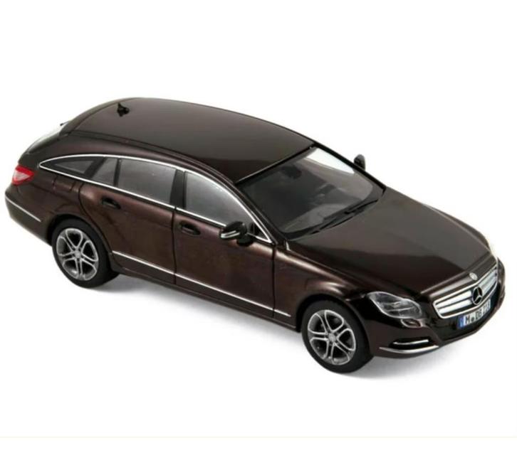Mercedes CLS Shooting Brake 2012 Bruin 1/43 NOREV ref 351310, Hobby en Vrije tijd, Modelauto's | 1:43, Nieuw, Auto, Norev, Verzenden