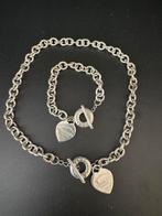 13 setjes zilver kleurige sieraden, Ophalen of Verzenden, Zo goed als nieuw, Zilver, Overige materialen