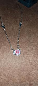 Prachtige ketting met sieraden doosje, Sieraden, Tassen en Uiterlijk, Kettingen, Overige materialen, Met hanger, Nieuw, Ophalen of Verzenden