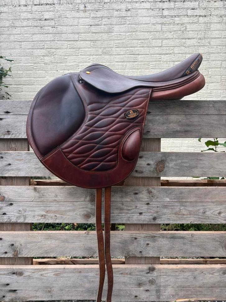 Acavallo springzadel MAG systeem, Dieren en Toebehoren, Paarden en Pony's | Zadels, Gebruikt, Springen, Ophalen of Verzenden