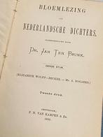 Bloemlezing uit Nederlandsche dichters bijeengebracht  1885, Antiek en Kunst, Ophalen of Verzenden