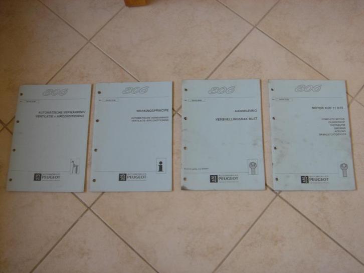 Werkplaatshandboek Peugeot 806, Nederlands, Boeken, Auto's | Boeken, Gelezen, Peugeot, Ophalen of Verzenden