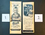 2 advertenties ‘Brinta’ (1950-1951), Verzamelen, Ophalen of Verzenden, 1940 tot 1960, Knipsel(s)