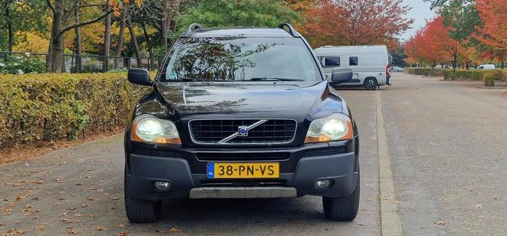 Volvo XC90 2.5 T Geartronic 2004 Zwart Exclusive, Auto's, Volvo, Particulier, XC90, ABS, Airbags, Airconditioning, Boordcomputer