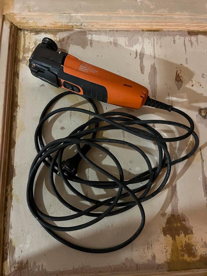 Fein Multimaster MM 300 plus Multitool + Zaagjes, Doe-het-zelf en Verbouw, Gereedschap | Zaagmachines, Gebruikt, Minder dan 600 watt