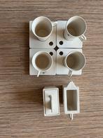 Royal boch, ivory Zeosen Marc Poiron. 4x kop-schotel +2x kan, Ophalen of Verzenden, Zo goed als nieuw, Overige stijlen, Kop(pen) en/of Schotel(s)