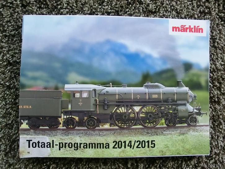 Marklin catalogus 2014 - 2015 (Totaal-programma), Hobby en Vrije tijd, Modeltreinen | H0, Zo goed als nieuw, Boek, Tijdschrift of Catalogus