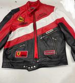 Super mooie Ferrari merk jas origineel echte leer, Motoren, Kleding | Motorkleding, Ophalen of Verzenden, Tweedehands, Jas | leer