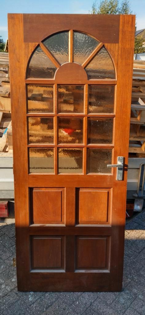 Landhuis stijl stompe binnendeur, Doe-het-zelf en Verbouw, Deuren en Horren, Zo goed als nieuw, Binnendeur, 200 tot 215 cm, 80 tot 100 cm