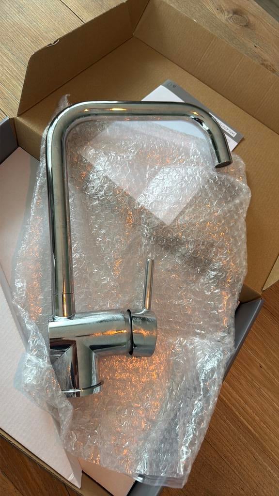 Keuken kraan nieuw chroom, Ophalen of Verzenden, Nieuw