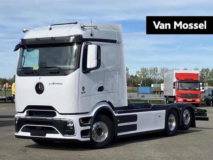 Mercedes-Benz eActros 600 L 6x2 Streamspace | wb4600 | niet, Auto's, Vrachtwagens, Bedrijf, ABS, Achteruitrijcamera, Airconditioning
