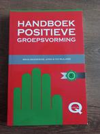 Handboek positieve groepsvorming, Boeken, Ophalen of Verzenden, Nieuw