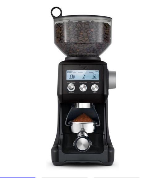 Sage the Smart Grinder Pro Black Stainless Steel bonenmaler, Witgoed en Apparatuur, Koffiemachine-accessoires, Nieuw, Ophalen of Verzenden