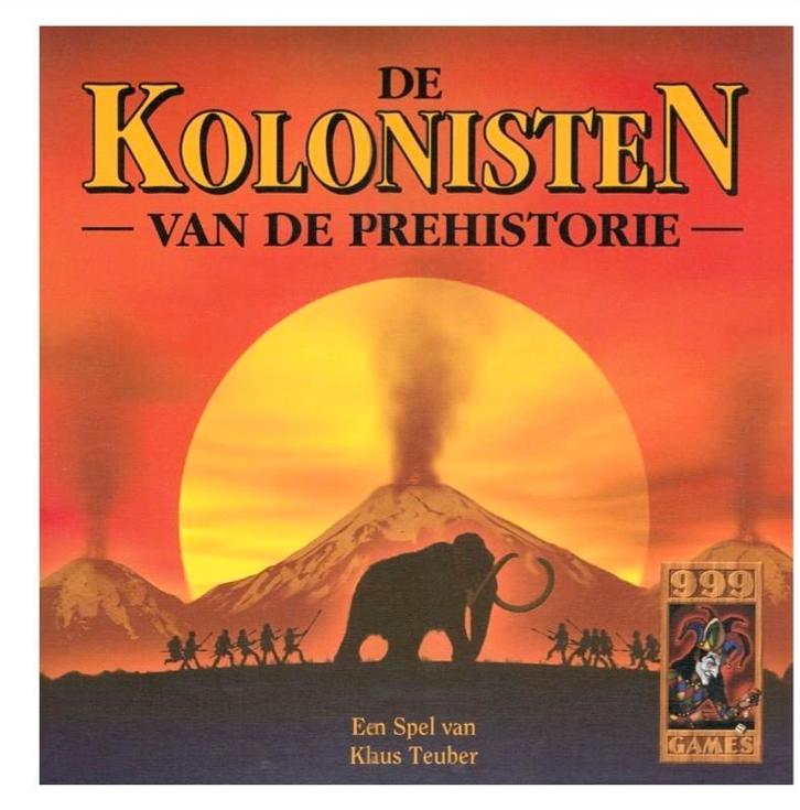 Kolonisten van de prehistorie hout, Hobby en Vrije tijd, Gezelschapsspellen | Bordspellen, Nieuw, Ophalen of Verzenden