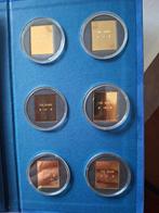 vergulde postzegels, Postzegels en Munten, Ophalen, Na 1940, Postfris