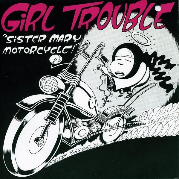 girl trouble - the a bones / split single - garage/punk, Gebruikt, Verzenden, 7 inch, Single