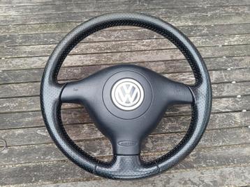 Volkswagen Golf 4 Pacific geperforeerd leren stuur 2x beschikbaar voor biedingen