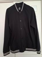 Zwart baseball jack Salty Dog XL, Kleding | Heren, Salto Dog, Zwart, Maat 56/58 (XL), Ophalen of Verzenden