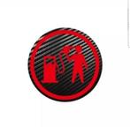 14CM Benzine Pomp Hoofd Auto Sticker €5,00, Ophalen of Verzenden