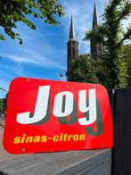 JOY emaille reclame bord, Verzamelen, Merken en Reclamevoorwerpen, Ophalen, Gebruikt, Reclamebord